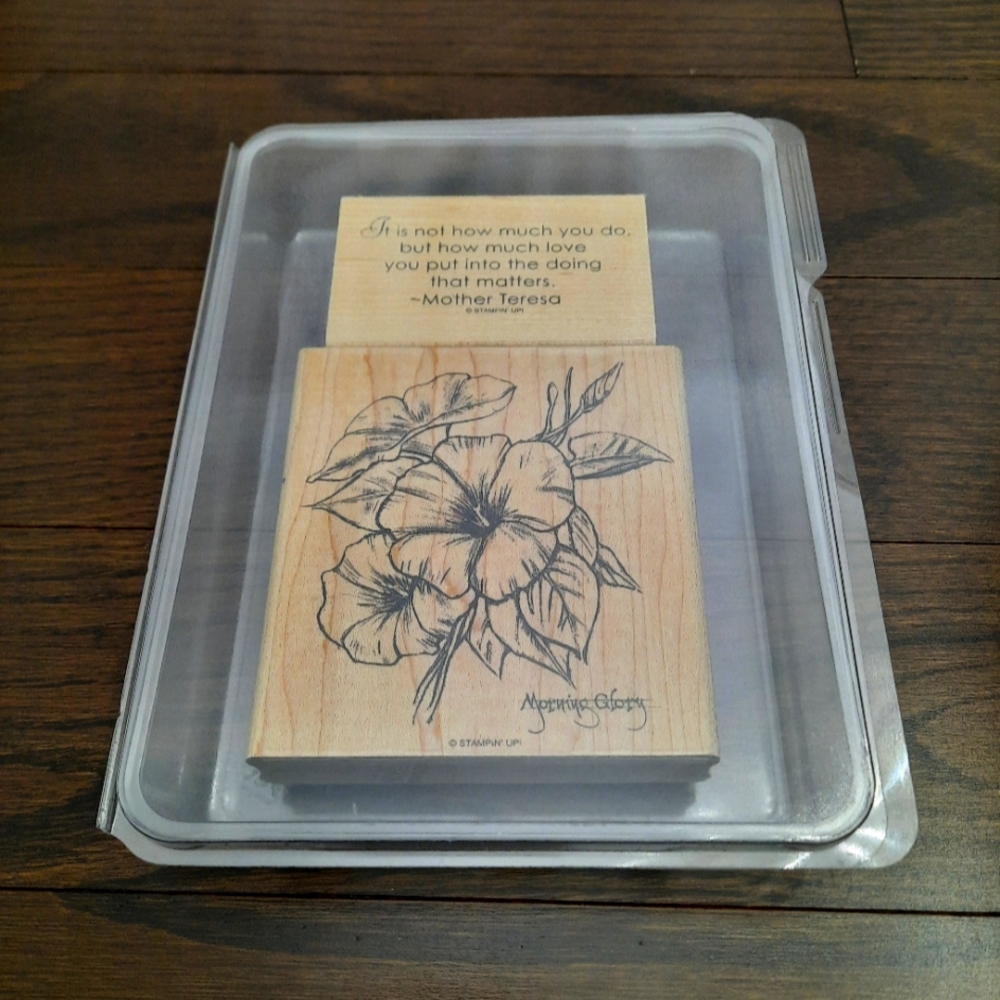 Stampin' Up! Morning Soft 2 Wood Mounted Stamp Set - Picture 4 of 6